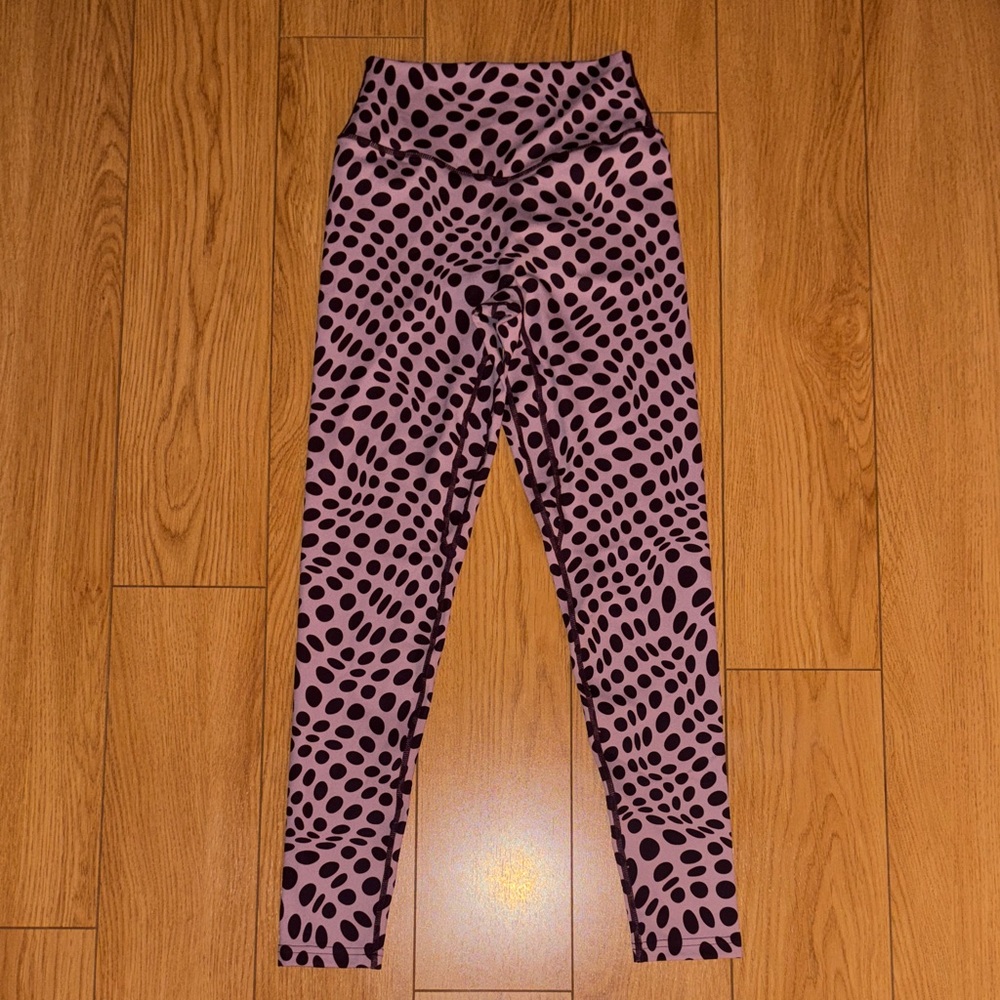 Active Leggings - Mauve and Purple
